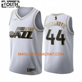 Maillot NBA Utah Jazz Bojan Bogdanovic 44 Nike 2019-20 Blanc Golden Edition Swingman - Enfant